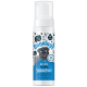 Flasche Bugalugs No Rinse Wrinkle Shampoo für Hunde, 200ml, mit Hundeillustration und Text „Reinigt Falten + Hautfalten“.