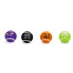 Halloween Spooky Ball 4 Stk. 6,3 cm
