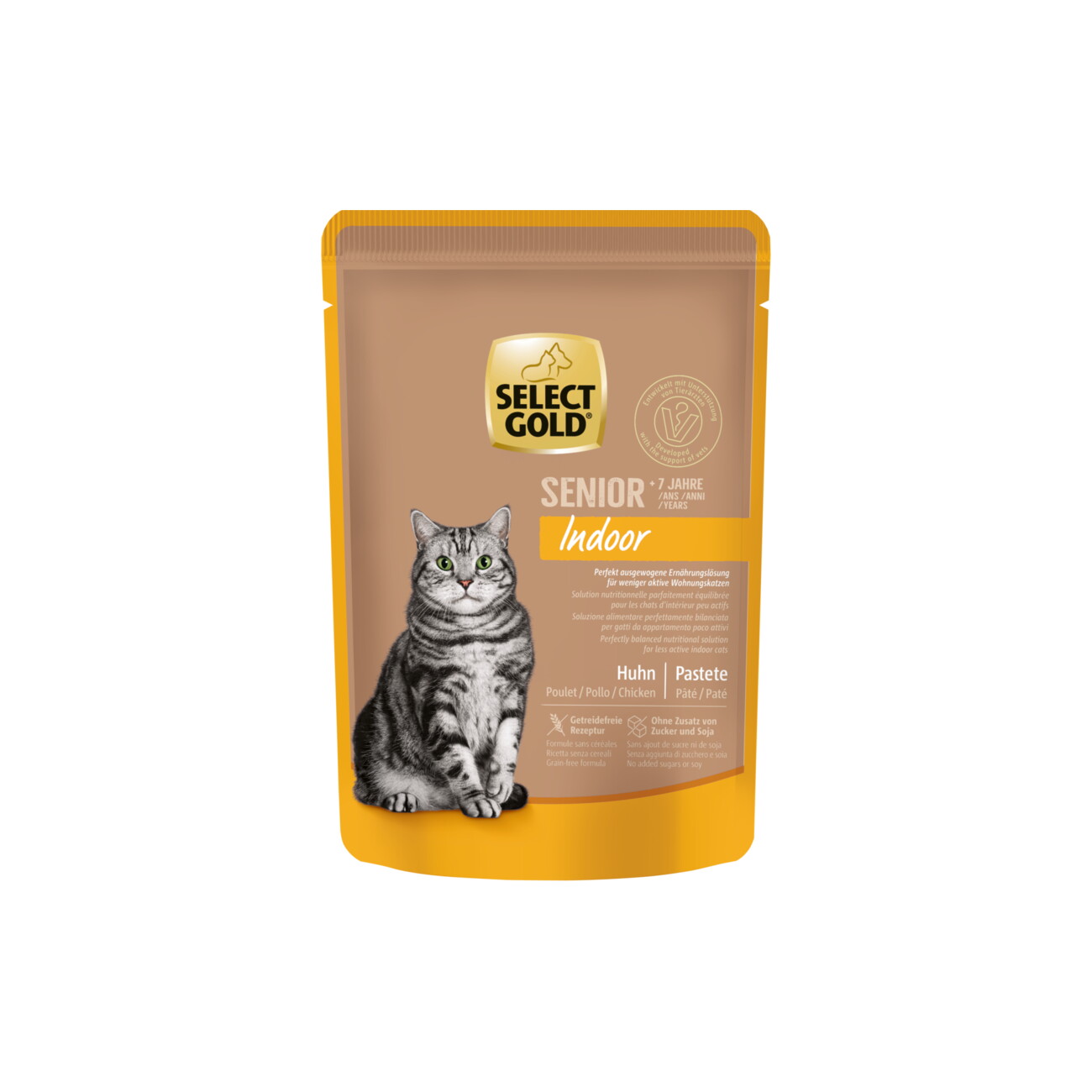 SELECT GOLD Senior Indoor +7 12x85 g