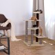 Kratzbaum, Höhe 100 cm beige