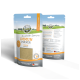Verpackung von "Immun Powder" für Haustiere, mit einem natürlichen Supplement zur Unterstützung des Immunsystems, 80g, hergestellt in Deutschland.