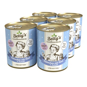 Betty’s Landhausküche Kitten Huhn& Rind 400g