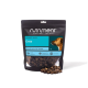 Nutriment Natural Treats Tüte — Gourmet-Slices „Ente“ (1 kg) Trainingssnacks, Hunde-Foto und sichtbare runde Snackstücke.