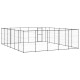 Outdoor Hundezwinger aus verzinktem Stahl 5,5 m, 6,6 m, 1,8 m