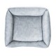 SoftColor luxury dog bed in grau color grau M