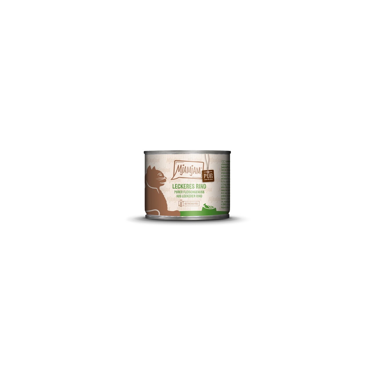 MjAMjAM Nassfutter Katze Adult, Purer Fleischgenuss 6x200 g Rind