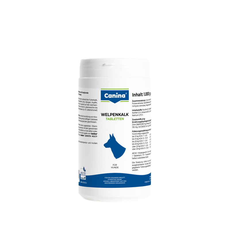 Canina Welpenkalk Tabletten 1 kg