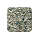 Nahaufnahme einer Mischung aus kleinen, mehrfarbigen Kieselsteinen oder Sand, ideal für Haustierlebensräume oder Aquarien.