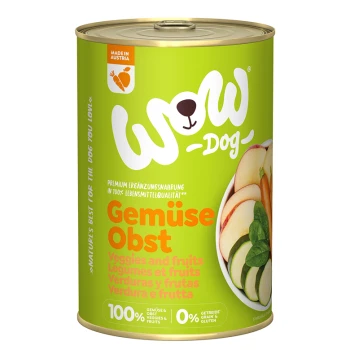 Adult 100% Warzywa, owoce 6x400g