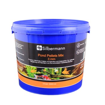 Pond Pellets Mix 3 mm 5 l