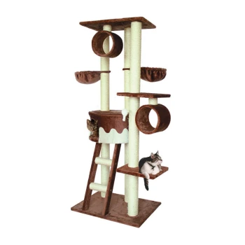 Silvio Design Kratzbaum Merlin braun/ beige