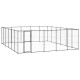 Outdoor Hundezwinger aus verzinktem Stahl 5,5 m, 6,6 m, 1,8 m
