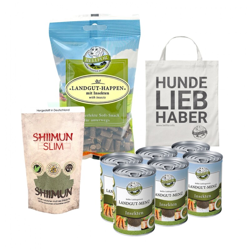 Bellfor Sparset für ernährungssensible, mittelgroße Hunderassen mit Übergewicht