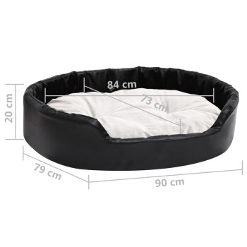 VidaXL Hundekörbchen mit Kissen beige L