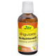 Flasche cdVet Bio-Nachtkerzenöl, beschriftet mit "100% NATUR" und "Bio-Nachtkerzenöl", das natürliche Haustiergesundheit fördert.