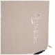 Beige Haustierträger mit gesticktem Logo, das einen Pfotenabdruck und das Wort "Jatese" an der Seite zeigt.
