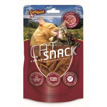 DeliBest Cat Snack 8x45g Kalb
