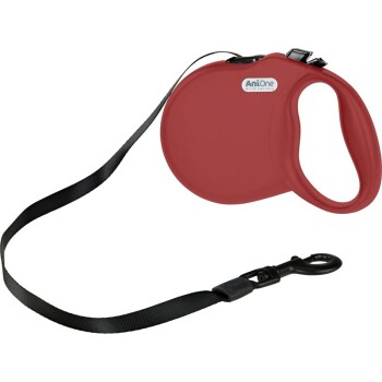Basic retractable lead red S