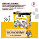DOGS'n TIGER Schlemmerbox Vorteilspack mit Nassfutter, Box mit Produktbeuteln, „Made in Germany“-Badge und Kundenbewertung.
