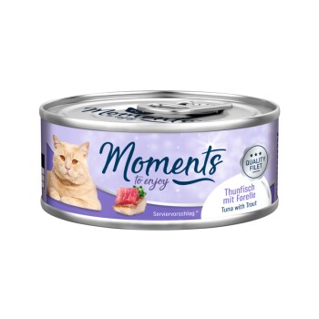 MOMENTS Adult 12x70g Thunfisch mit Forelle