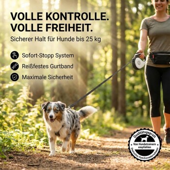 Nahaufnahme eines ergonomischen Griffs mit schlankem Design, der den Text "ERGONOMISCHER HANDGRIFF Komfort+" in Blau zeigt.