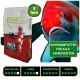 Kenkou Koi-Futtertüte mit rotem und weißem Koi-Fischdesign, beschriftet mit "Nr1 VITAL," und dem Text "SCHWIMMFUTTER FÜR ALLE JAHRESZEITEN."