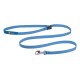 Blaue Hundeleine von Ruffwear, ausgestattet mit einem stabilen Clip und einem strukturierten Design für besseren Halt.