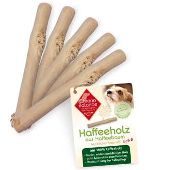 Kaffeeholz für Hunde 5er Set