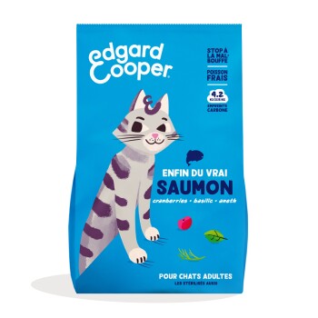 Croquettes Chat Adulte Saumon 4 kg