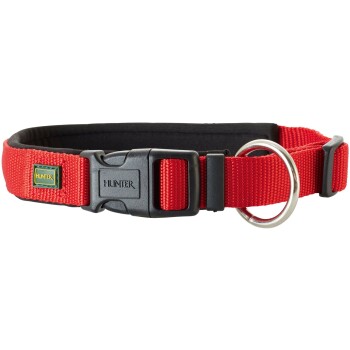 Halsung Neopren Vario Plus rot/ schwarz 65 cm