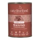 Puszka karmy dla kotów Catz Finefood Classic Adult Rind & Kalb (wołowina i cielęcina) z morelami i ananasem