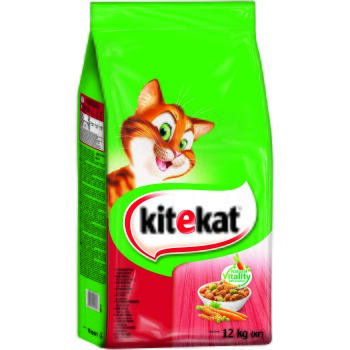 Kitekat 12kg Rind & Gemüse