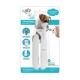 Verpackung der AFP All for Paws Pet Salon LED-Nagelknipser mit weißem kabellosem Knipser, Hundefoto und Text 'LED-Nagelknipser'.