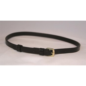 Hans Melzer Sperrriemen schwarz/messing WB (Warmblut)