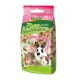 Colorful "MultiFit Nature Snacks" package with a heart-shaped window and images of a rabbit, guinea pig, hamster, and mouse.