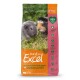 Burgess Excel bag: Mature Guinea Pig Nuggets with Cranberry & Mint, 1.5kg, photo of two guinea pigs, '92% of vets recommend'
