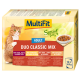 Emballage de nourriture pour chats pour MultiFit Special Jelly, présentant un chat roux, avec des saveurs incluant veau, dinde, poulet et agneau.
