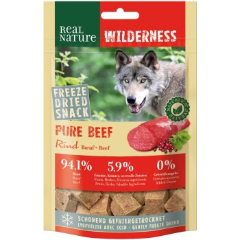 REAL NATURE Wilderness Pure Snack 1x50g Rind