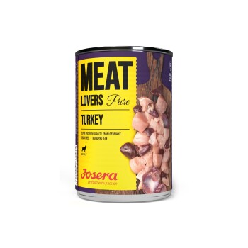 Nassfutter Hund, Adult, Meat Lovers, Truthahn pur 6x400 g
