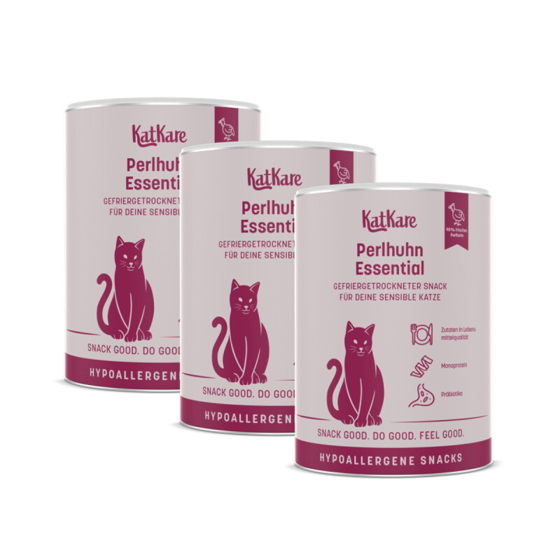 KatKare Hypo Perlhuhn Essential 3x90 g