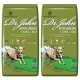 Dr. John hypoallergenes Hundefutter mit Lamm und Reis, 12,5 kg Beutel, mit einer Illustration eines rennenden Hundes. Enthält 21% Protein und 10,5% Fett.