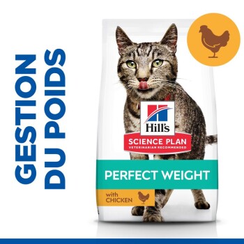Hill's Science Plan Adult Perfect Weight croquettes pour chat au