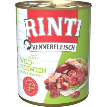 RINTI Kennerfleisch Wildschwein 36×800 g
