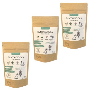 Hunderunde Traumfänger Dental Sticks vegane Zahnpflege 360 g FRESSNAPF