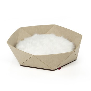 Filz-Katzenkorb Zoey beige