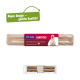 FIT+FUN Kausticks two-pack dog chews in clear package with retriever image; green tag 'Neues Design – gleiche Qualität!'
