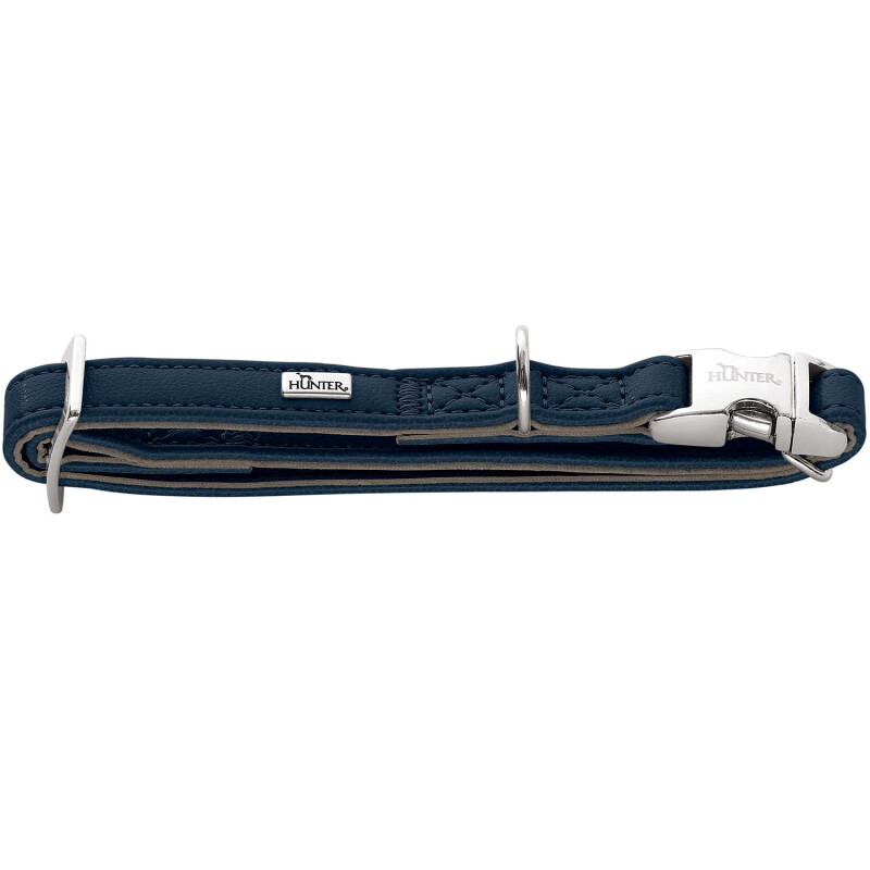 Hunter Hundehalsung amalfi alu strong blau M