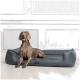 tierlando® Premium Visco-Schaumstoffschichten mit Dicke: M-L (6 cm) und XL-XXXL (9 cm), zeigt die Materialzusammensetzung.