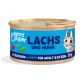 Edgard Cooper Katzenfutterdose mit Lachs und Huhn, auf Deutsch beschriftet mit "Lachs und Huhn", 85g, für erwachsene Katzen.
