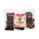 Przysmaki dla psów DIBO 100% suszone mięso końskie, opakowanie 250g, z kawałkami suszonego mięsa i etykietą w języku niemieckim.